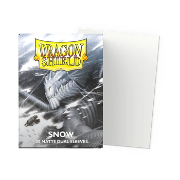 Dragon Shield Matte Dual Sleeves: Snow
