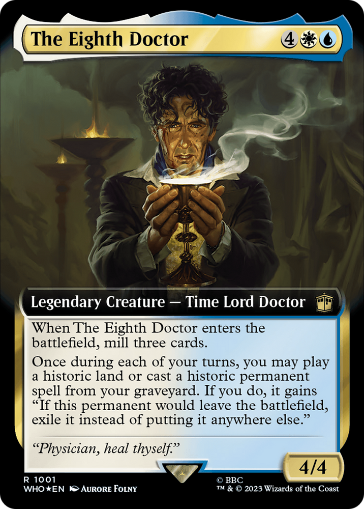 The Eighth Doctor (Extended Art) (Surge Foil) [Doctor Who]