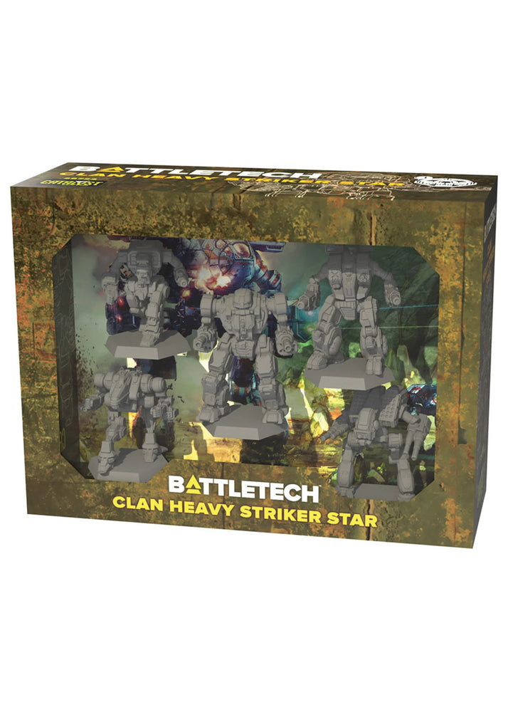 BattleTech: Clan Heavy Striker Star Miniatures Pack
