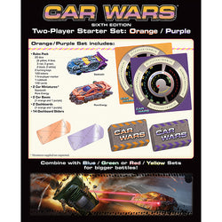 Car Wars: 2-Player Starter Set- Orange/Purple (6th Edition)