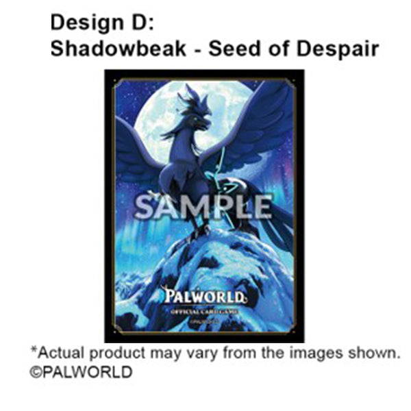 Card Sleeves: Bushi Supplies Card Sleeves- Palworld OCG- Shadowbeak- Seed of Despair (75ct)