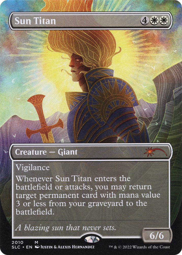 Sun Titan (Borderless) [Secret Lair Countdown Kit]