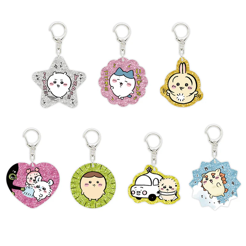 Parade Chiikawa Glitter Acrylic Keyholder 4 Blind Box