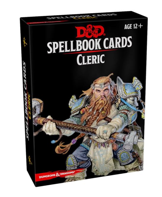 D&D, 5e: Spellbook Cards- Cleric Deck