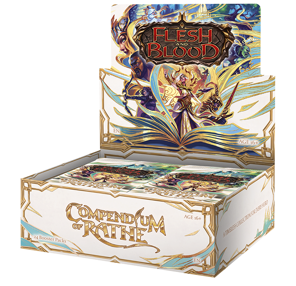 Flesh and Blood TCG: Compendium of Rathe Booster Display