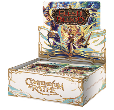 Flesh and Blood TCG: Compendium of Rathe Booster Display