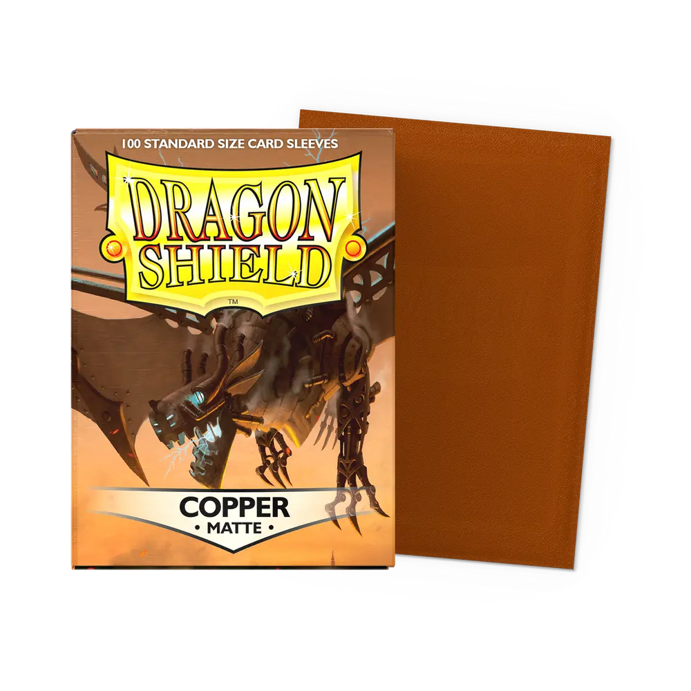 Dragon Shield Matte Sleeves: Copper
