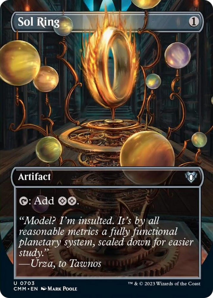 Sol Ring - Custom Card , High Quality Card, Mana Rocks Artifact With Alternate Art - Australia