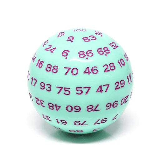 45mm D100 - Mint Rose