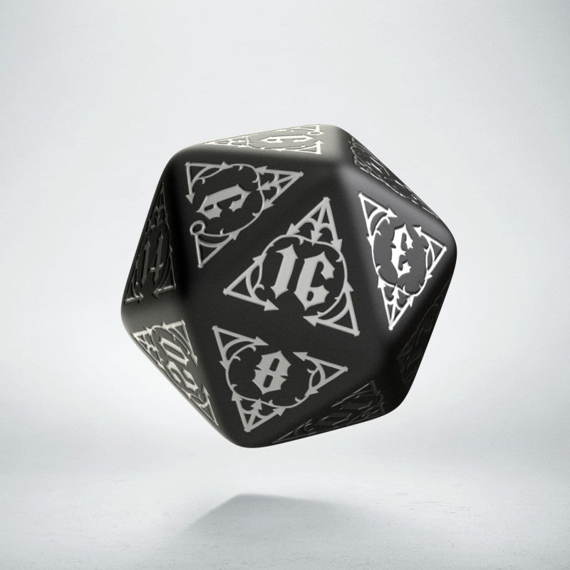 Bloodsucker Black & Silver Dice Set (7)