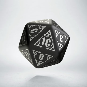 Bloodsucker Black & Silver Dice Set (7)