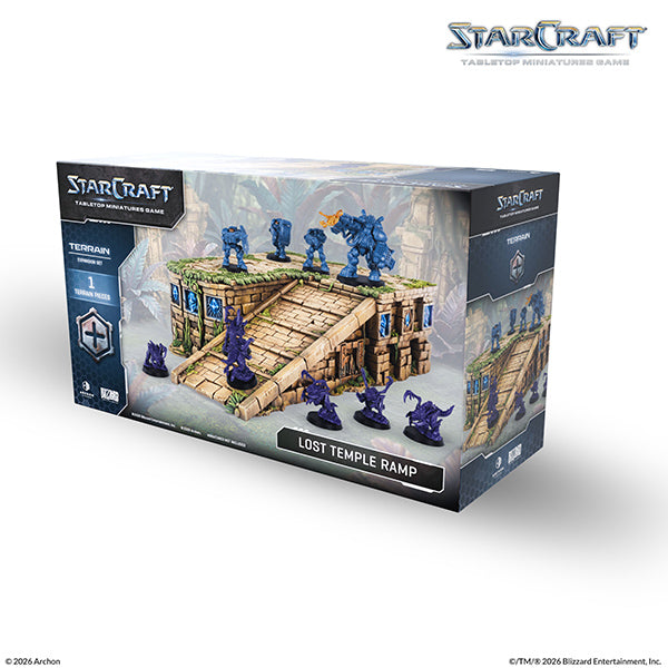 StarCraft TMG: Terrain- Lost Temple Ramp, Terrain Expansion Set