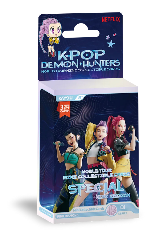 KPop Demon Hunters Collectible Cards: Special Mini Edition- Blister Box