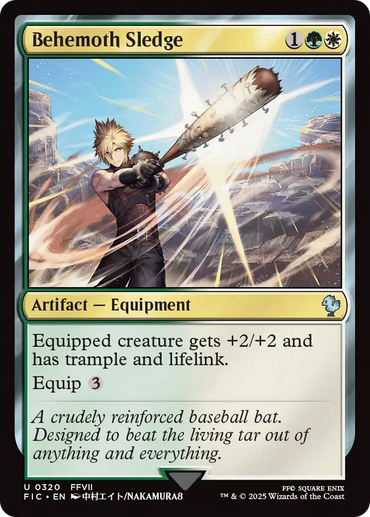 Behemoth Sledge [FINAL FANTASY Commander]