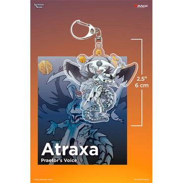 Keychain: MTG Acrylic Commanders- Atraxa, Praetor's Voice
