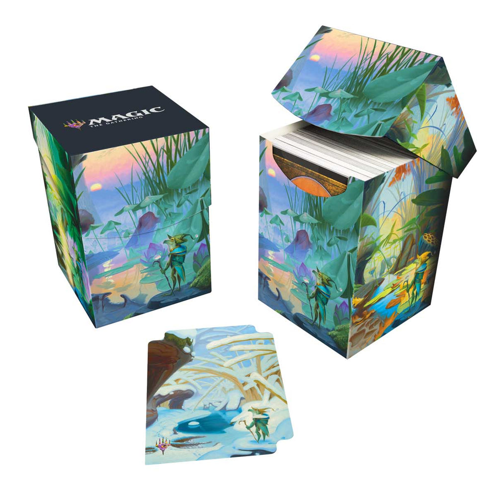 Ultra PRO: 100+ Deck Box - Bloomburrow (Island - Summer)