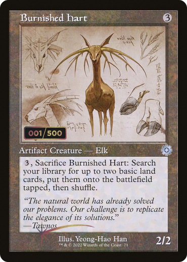 Burnished Hart (Rainbow Foil) [Secret Lair Drop Series]