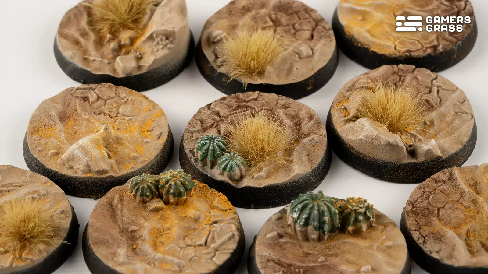 Deserts of Maahl Resin Bases Round 25mm (x10)