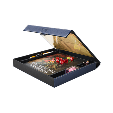 Dragon Shield: Roleplaying Player Companion RPG Box & Dice Tray (Midnight Blue)