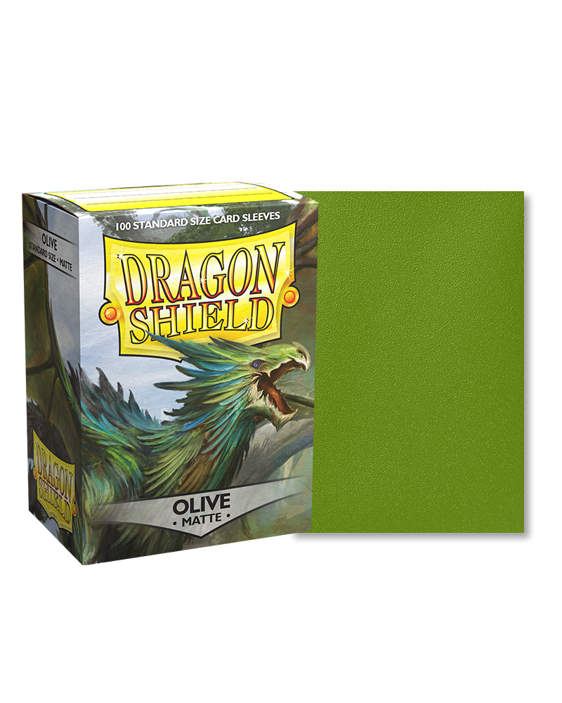 Dragon Shield Matte Sleeves: Olive