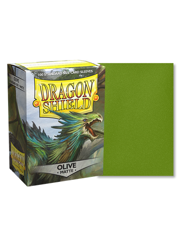 Dragon Shield Matte Sleeves: Olive