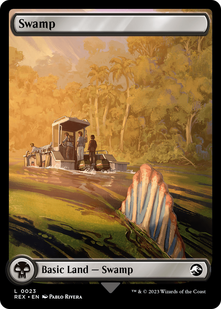 swamp mtg card Swamp // Swamp [Jurassic World Collection]