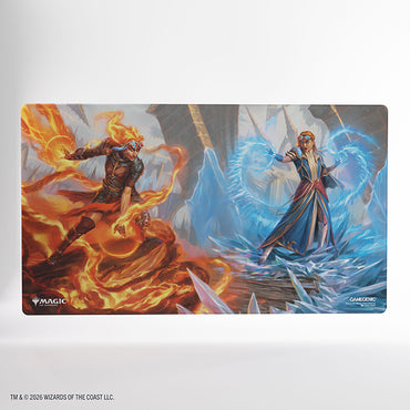 MTG Shiny Playmat- Reality Fracture-  Chandra, Chill of Compliance
