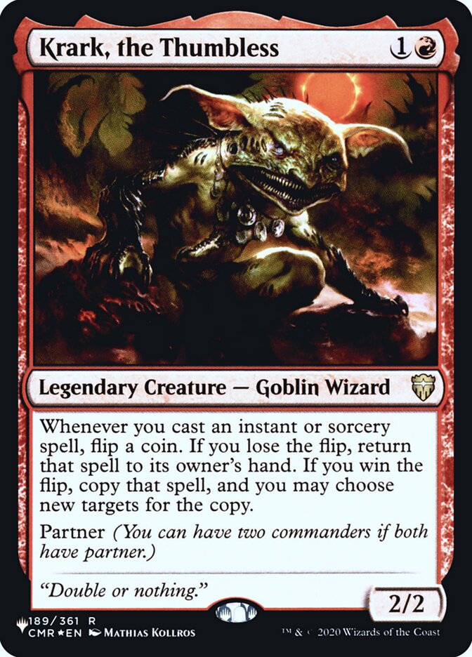 Magic: The Gathering Secret Lair Commander Deck 'Heads I Win, Tails You Lose' | 100-Card Foil Coin Flip Deck