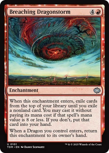 Breaching Dragonstorm (Showcase) [Tarkir: Dragonstorm]