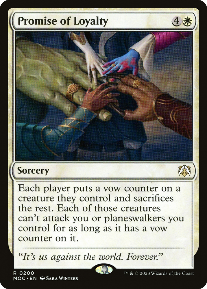 Promise of Loyalty [March of the Machine Commander]