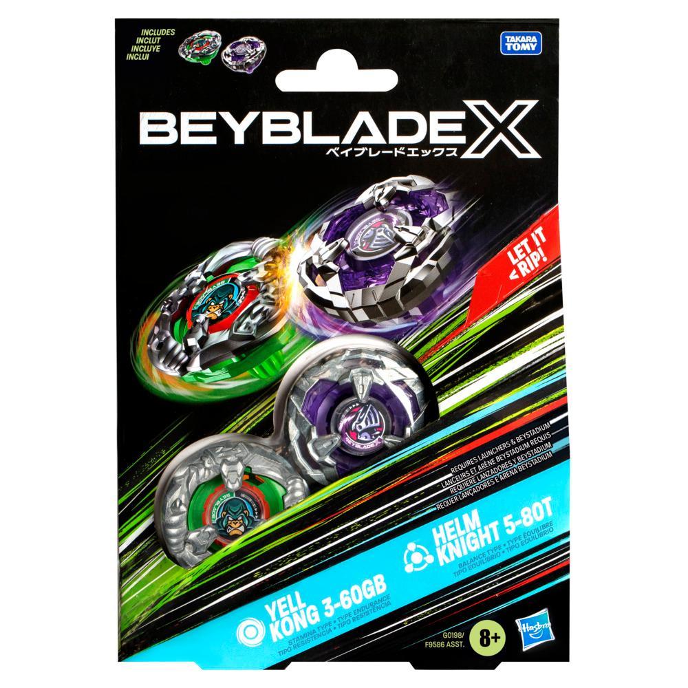 Beyblade: X: 2-Pack (Yell Kong & Helm Knight)