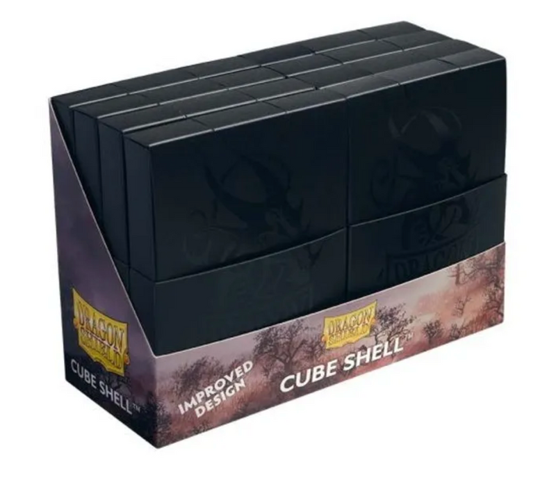 Dragon Shield Cube Shell - Obsidian Black