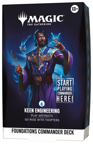 Foundations Commander Deck - Keen Engineering