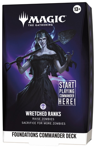 Foundations Commander Deck - Wretched Ranks