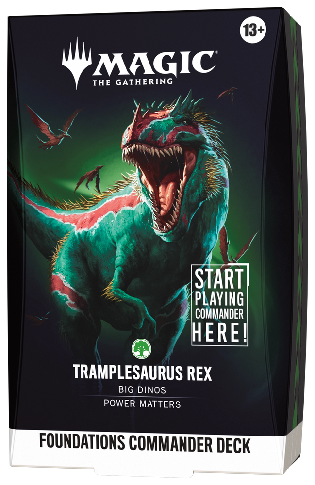Foundations Commander Deck - Tramplesaurus Rex