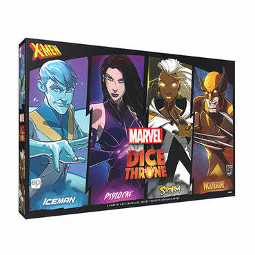 Dice Throne: Marvel X-Men Box 1 (Iceman, Psylocke, Storm, Wolverine)