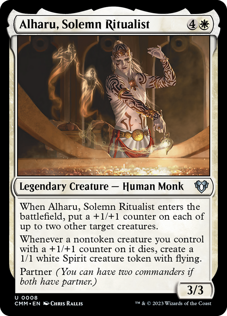 Alharu, Solemn Ritualist [Commander Masters]