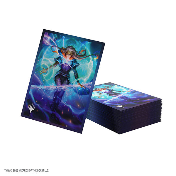 MTG Premium Art Sleeves- Reality Fracture- Entrust the Spark (105ct)