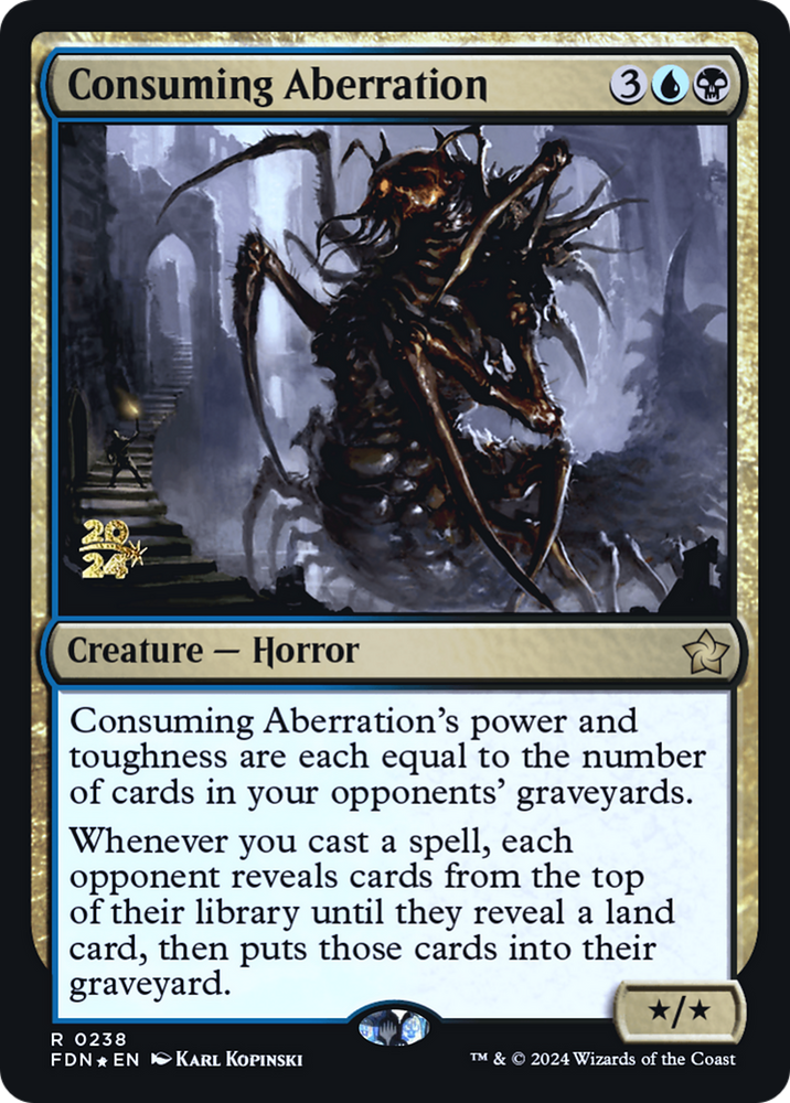 Consuming Aberration [Foundations Prerelease Promos]