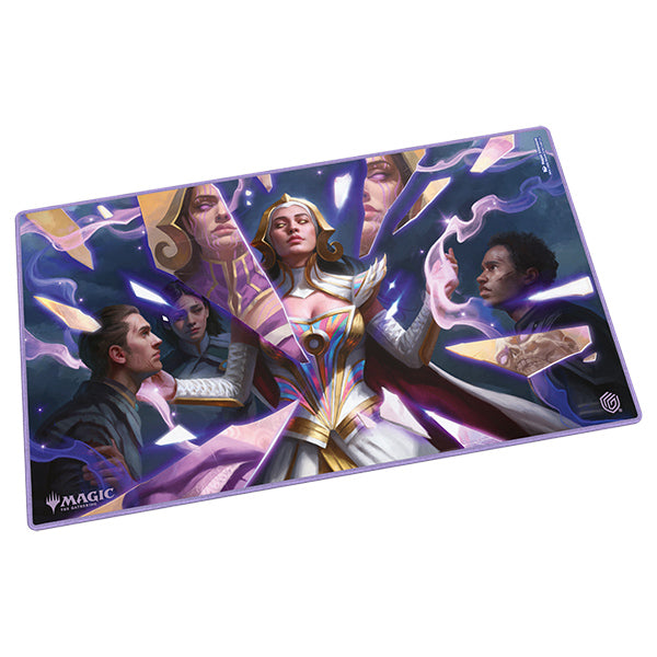 Playmat: MTG- Reality Fracture- White Mythic