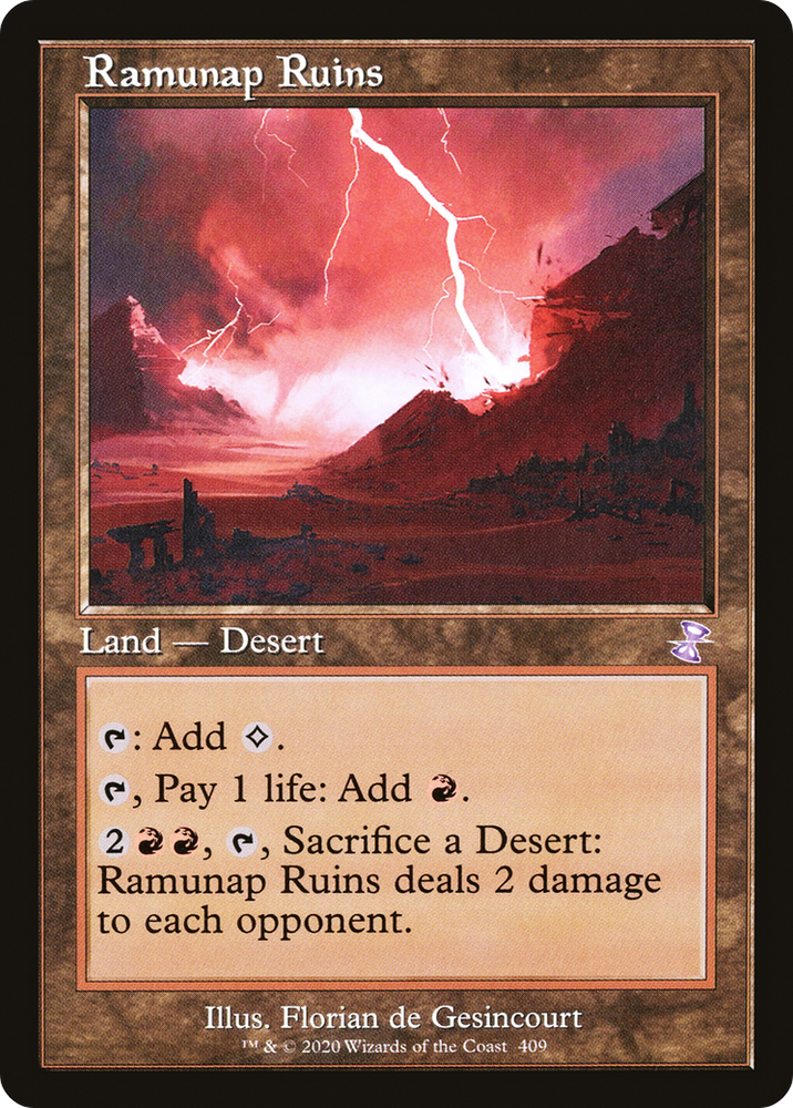 Ramunap Ruins (Timeshifted) [Time Spiral Remastered]