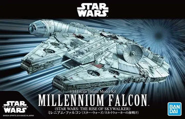 Star Wars", Bandai Spirits 1/144 Plastic Model (Model Kit) Millennium Falcon (Rise of Skywalker Ver)