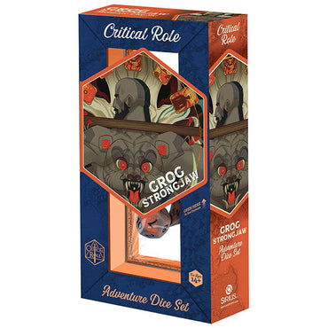7-Die Set Vox Machina Adventure Dice: Grog Strongjaw