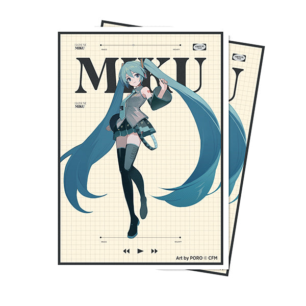 Deck Protectors: Apex- Hatsune Miku- Retro Soundscapes- Hatsune Miku (105ct)