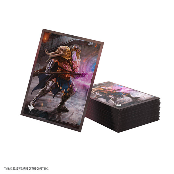 MTG Premium Art sleeves- Reality Fracture- Garruk of the Veil (105ct)