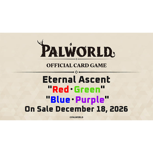 Palworld OCG:  Eternal Ascent Trial Deck - Blue/Purple (Pre-Order)