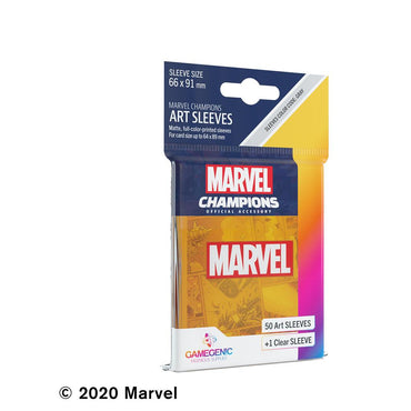 Marvel Champions Art Sleeves - Marvel Orange