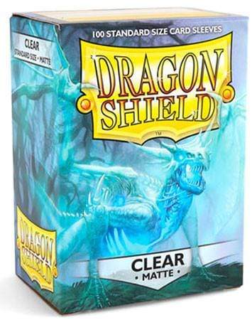 Dragon Shield Matte Sleeves: Clear