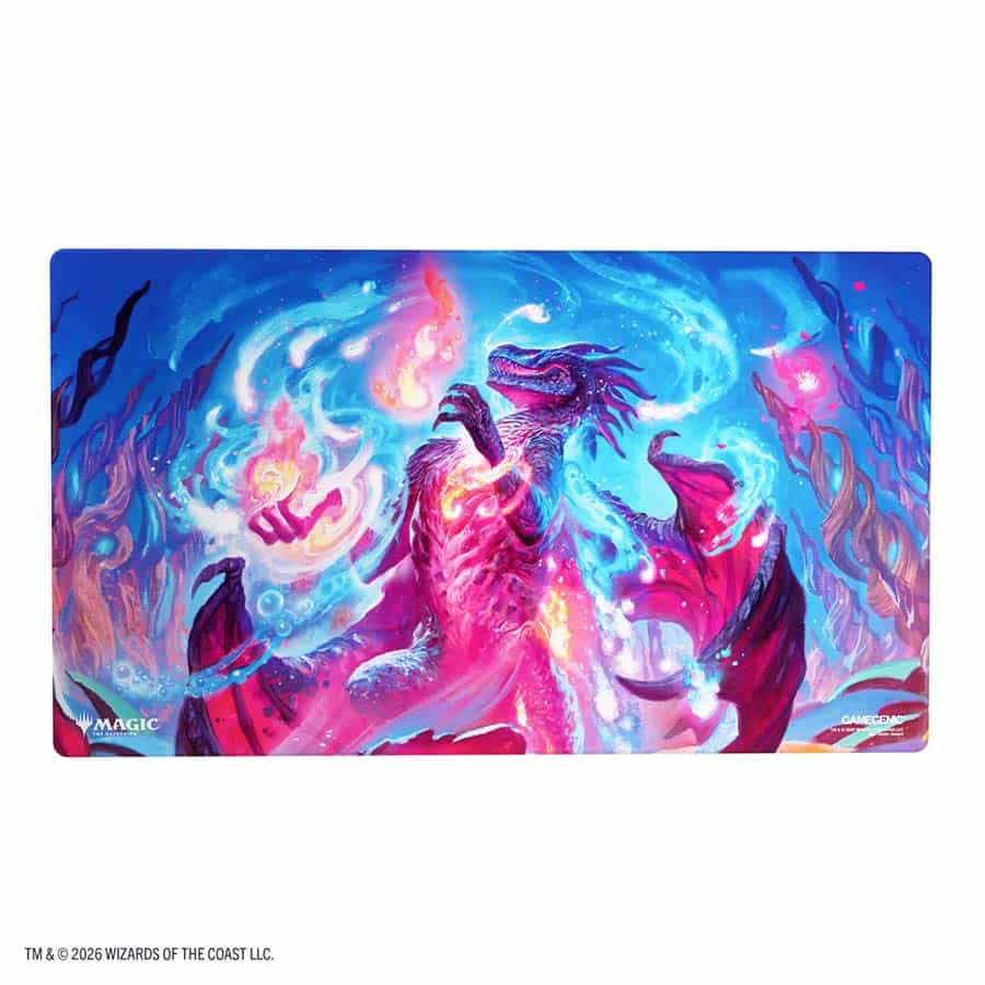 Gamegenic: Magic The Gathering: Secrets Of Strixhaven: Shiny Playmat: Prismari, the Inspiration