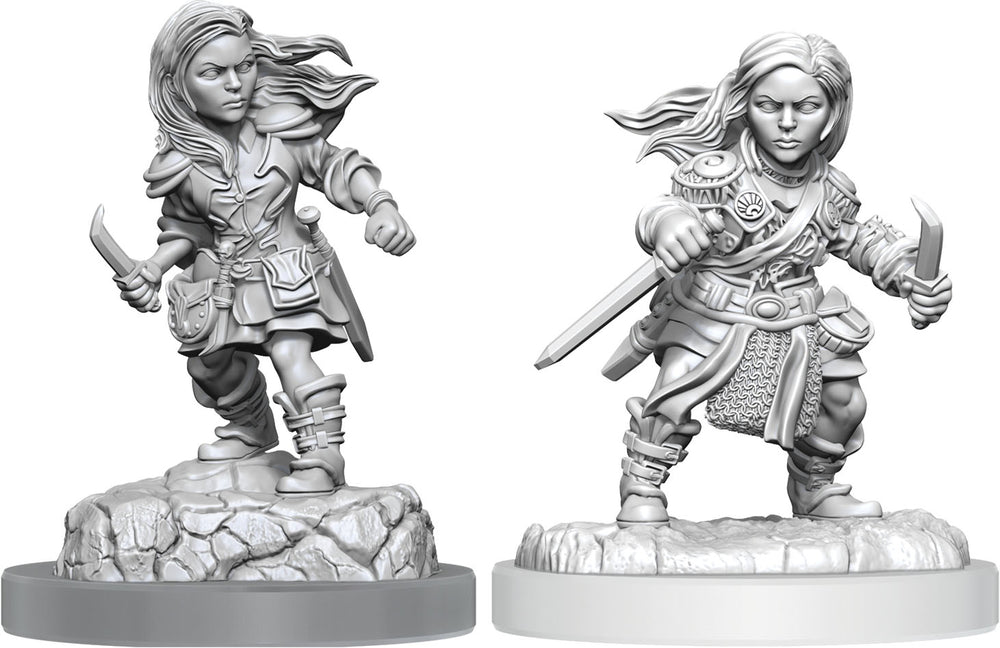 Dungeons & Dragons: Nolzur's Marvelous Unpainted Miniatures - W20 Halfling Rogue Female